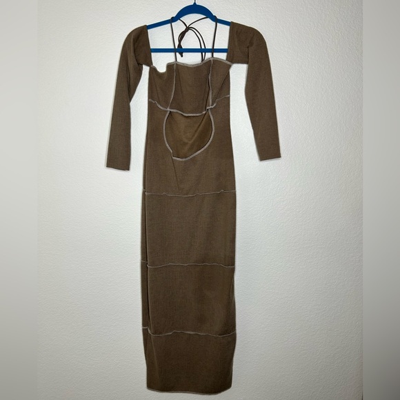 Brown Maxi Dress - Picture 7 of 8